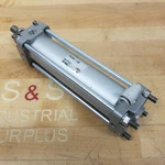Smc CA2CQ40-130B Pneumatic Cylinder, 40MM Bore 130MM Stroke Used. Fixed Price $37.90.
