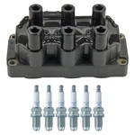 Bosch Ignition Coil Ngk Standard Spark Plug Kit For 911 9000 525I H6 V6 L6. Fixed Price $165.95.