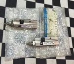 Lot Of 2, Smc Compact Cylinder CDJPB6-20D, CDJPB620D, SHIPSAMEDAY#1474A7. Fixed Price $153.30.