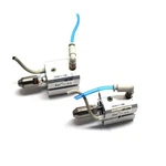 (lot Of 2) Smc CDQSB12-10SM Double-acting Compact Cylinders 12MM Bore. Fixed Price $44.99.