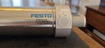 Open Box- Festo 193995 DSNU-63-160-PPV-M16K5 Pneumatic Cylinder 250MM Stroke. Fixed Price $166.00.