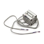New Smc Pneumatics CDQSB25-15-DCL707FL Compact Air Cylinder W/ D-M9NW Switches. Fixed Price $31.49.