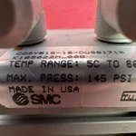 Smc CQSYB16-16-DUS01710 Compact Double-acting Cylinder 16MM Bore 145 Psi. Fixed Price $29.40.