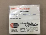 Nos Milwaukee Cylinders 00051-0-40 Repair Kit Seals #034D8. Fixed Price $9.99.