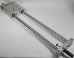 Phd SGBM36X24-CB-H39 Pneumatic Slide Cylinder 40MM Rodless Used. Fixed Price $169.99.