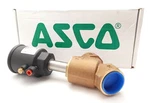 Asco 8290A020 Bronze Piston Valve Normally Closed 63MM Operator 1-1/2" 60-150PSI. Fixed Price $400.00.