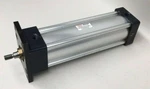 Schrader Bellows FW2C102321S Used Pneumatic Cylinder 7.250"STROKE 2.5"BORE. Fixed Price $85.00.