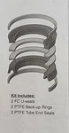 Hydro-line (eaton) 1-1/2" & LR2 Piston Seal Kit SKR5-512-03V (viton). Fixed Price $88.75.
