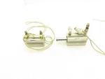 Smc CDQ2A32-50D-M9BL Pneumatic Air Cylinder 32MM Bore 50MM Stroke 145PSI Lot OF2. Fixed Price $71.24.