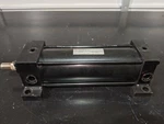Norgren EJ0977B1-REV #3 Pneumatic Cylinder W/ Mount 3-1/4" Bore 8" Stroke 250PSI. Fixed Price $193.50.