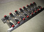 Lot 8 Smc Miniature Pneumatic Cylinder Bank NCJPB6-025D Pick And Place Air Japan. Fixed Price $159.99.