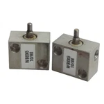 Lot Of Compact Air WB8X5 Pneumatic Cylinders 8MM Bore, 5MM Stroke, 10-32UNF. Fixed Price $25.00.