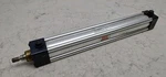 Schrader Bellows FW2A101621 Pneumatic Cylinder 12" Stroke 1.5" Bore 250PSI. Fixed Price $44.99.