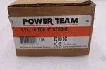 Power Team C101C Hydraulic Cylinder 10-TON 1"-STROKE Single Acting Stk GF207A. Fixed Price $495.00.