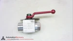 Parker BVAL08BSS2NA, Ball Valve, 1/2" Bspp, Locking Handle #256387. Fixed Price $102.25.