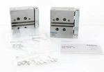 Lot Of Festo Guide Cylinder DFM-20-25-P-A-GF DFM2025PAGF W/ ZBH-7 ZBH-9. Fixed Price $249.99.