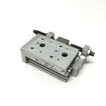 Smc MXS12-10B Air Slide Table Actuator 12MM Bore, 10MM Stroke W/shock Absorbers. Fixed Price $300.00.