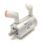 Smc NCQ8A056-112-DAI00141 Compact Pneumatic Cylinder 9/16" Bore 1-3/25" Stroke. Fixed Price $16.19.