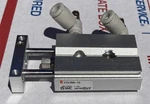 Smc CXSJM6-10, Compact Dual-rod Cylinder, 6MM Bore 10MM Stroke, W/flow Control. Fixed Price $38.00.
