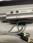 Smc MK2B32-20R , Rotary Cylinder With Two D-A73H-124-NS Sensors. Fixed Price $147.50.