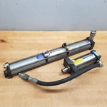 Hypercyl HPS-2-2.00-.50-FH-S, Air Over Hydraulic Cylinder. 2" Stroke Used. Fixed Price $487.34.