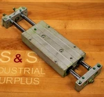Koganei SUPS25X100-G Pneumatic Slide Cylinder, 25MM Bore 100MM Stroke Used. Fixed Price $66.49.