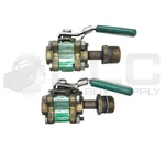 Lot Of 2 Contromatics B-6800 Ball Valve 1'' 600PSI. Fixed Price $65.00.