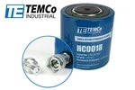 Temco HC0018 - Hydraulic Cylinder Ram Single Acting 100 Ton 2" Inch Stroke. Fixed Price $384.58.