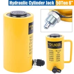 Ton Hydraulic Ram Cylinder Jack Solid 6"/150MM Stroke Single Acting Lift. Fixed Price $136.39.