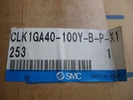 New Smc CLK1GA40-100Y-B-P-X1253 Pneumatic Cylinder Clamp. Fixed Price $73.30.