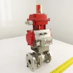 Flowtek 92-0930-113A0-532 Pneumatic 1-1/2" Stainless Valve Actuator 140PSI. Fixed Price $556.11.