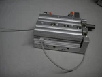 Smc MXS20-50BS Slide Table Cylinder 50MM Stroke Shock Bumper Flow Controls. Fixed Price $99.99.