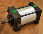 Numatics T1AR-03A1E-AVA0 4" Bore 3" Stroke Pneumatic Cylinder Used. Fixed Price $119.69.