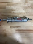 Bimba 242-DXDEHE Air Cylinder Stainless W/3" Triclover Fitting. Fixed Price $15.00.