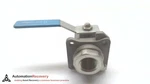 Neles-jamesbury 9N 3/4" BFGASA6SAMTTSA, Ball Valve #303973. Fixed Price $19.75.