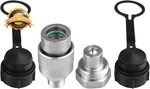 3/8 Hydraulic Quick Coupler Set 10000 Psi Fits Enerpac C-604 Dust Caps. Fixed Price $27.34.