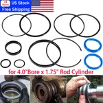 4.0" Bore X 1.75" Rod Cylinder Hydraulic Log Splitter Rebuild Seal Kit. Fixed Price $17.50.